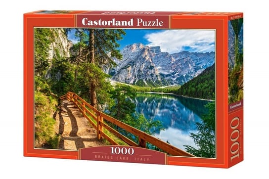 Castorland, puzzle, Braies Lake Italy Jezioro Braies układanka, 1000 el. Castorland