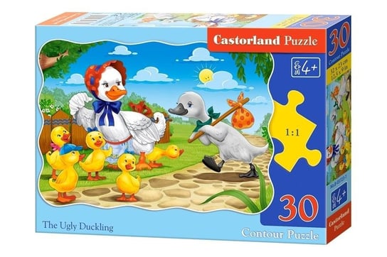 Castorland, puzzle, Brzydkie Kaczątko Castorland, 30 el. Castorland