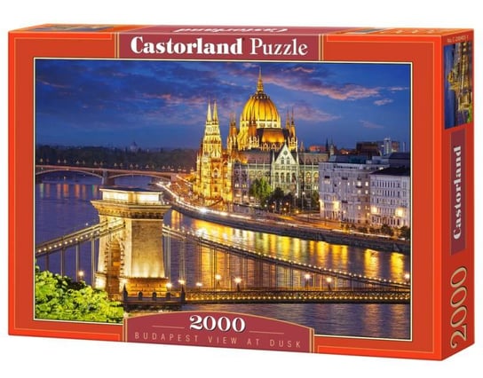 Castorland, puzzle, Budapest view at dusk, 2000 el. Castorland