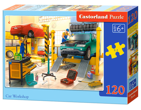 Castorland, puzzle, Car Workshop, 120 el. Castorland