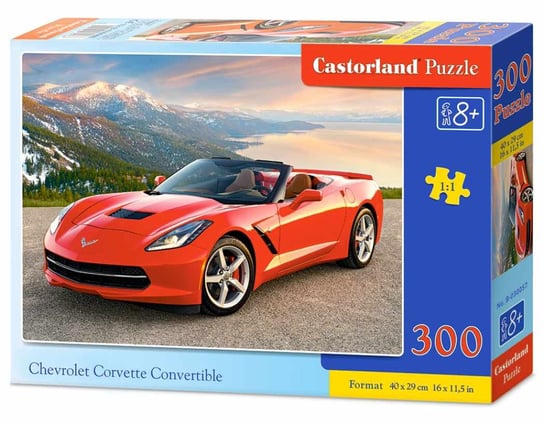 Castorland, puzzle, Chevrolet Corvette Convertible, 300 el. Castorland
