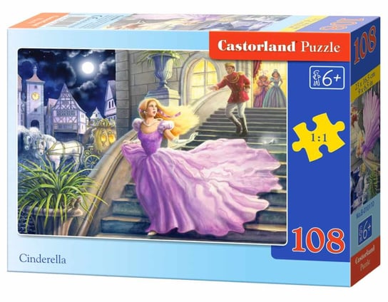 Castorland, puzzle, Cinderella, 108 el. Castorland