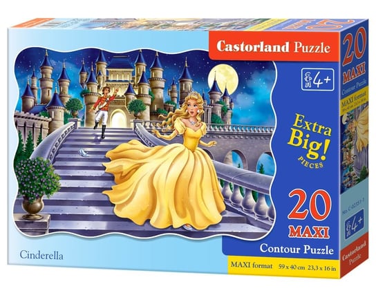 Castorland, puzzle, Cinderella, 20 el. Castorland
