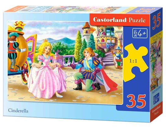 Castorland, puzzle, Cinderella, 35 el. Castorland
