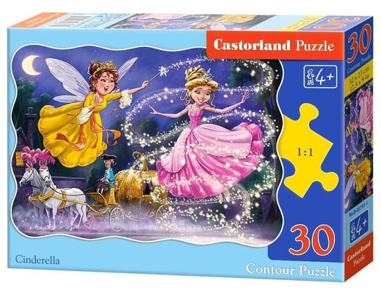 Castorland, puzzle, Cinderella Castorland, 30 el. Castorland