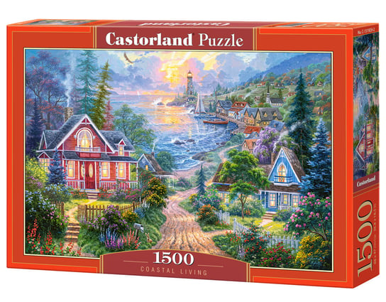Castorland, puzzle, Coastal Living, 1500 el. Castorland