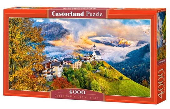 Castorland, puzzle, Colle Santa Lucia Italy, 4000 el. Castorland
