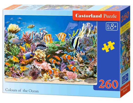 Castorland, puzzle, Colours of the Ocean, 260 el. Castorland