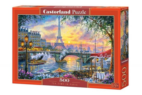 Castorland, puzzle, Czas na herbatę w Paryżu, 500 el. Castorland