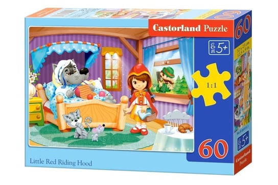 Castorland, puzzle, Czerwony Kapturek, 60 el. Castorland