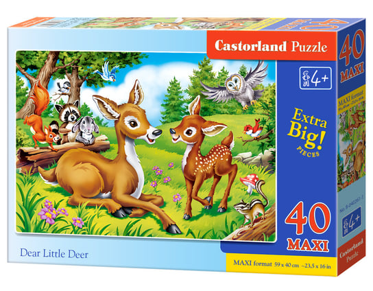 Castorland, puzzle, Dear Little Deer, 40 el. Castorland