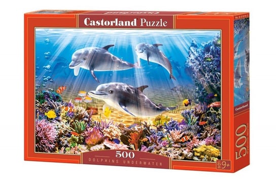 Castorland, puzzle, Delfiny, 500 el. Castorland