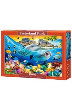 Castorland, puzzle, Delfiny W Tropikach, 1000 el. Castorland