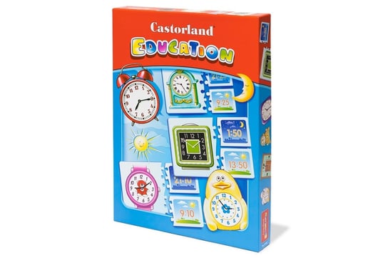 Castorland, puzzle, edukacyjne Zegary, 48 el. Castorland
