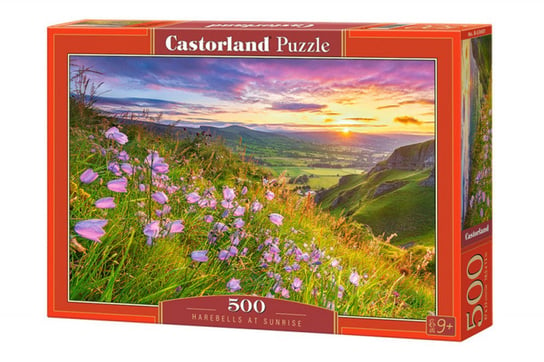 Castorland, puzzle, elementów Harebells at Sunrise, 500 el. Castorland