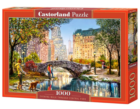 Castorland, puzzle, Evening Walk Through Central Park, 1000 el. Castorland