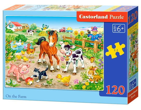 Castorland, puzzle, Farma, 120 el. Castorland
