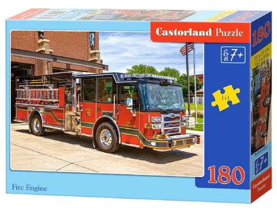 Castorland, puzzle, Fire Engine, 180 el. Castorland