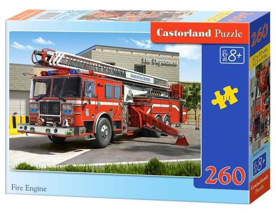 Castorland, puzzle, Fire Engine, 260 el. Castorland