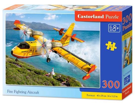 Castorland, puzzle, Fire Fighting Aircraft, 300 el. Castorland
