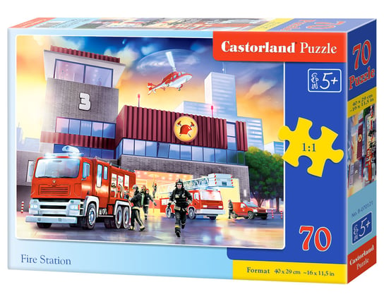Castorland, puzzle, Fire Station, 70 el. Castorland