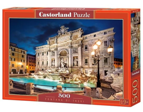 Castorland, puzzle, Fontana di Trevi, 500 el. Castorland