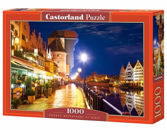Castorland, puzzle, Gdańsk Waterfront at Night, 1000 el. Castorland