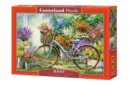 Castorland, puzzle, Giełda kwiatowa, 1000 el. Castorland