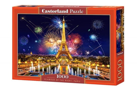 Castorland, puzzle, Glamour of the Night Paris Nowy Rok w Paryżu, 1000 el. Castorland