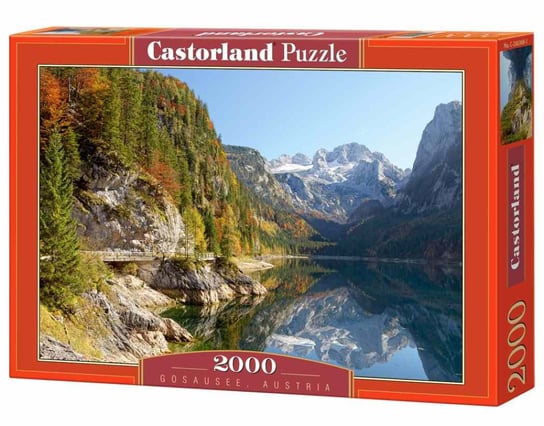 Castorland, puzzle, Gosausee Austria, 2000 el. Castorland