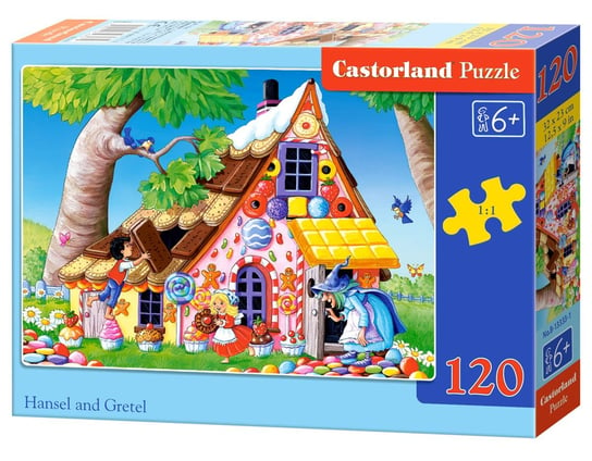 Castorland, puzzle, Hansel and Gretel, 120 el. Castorland