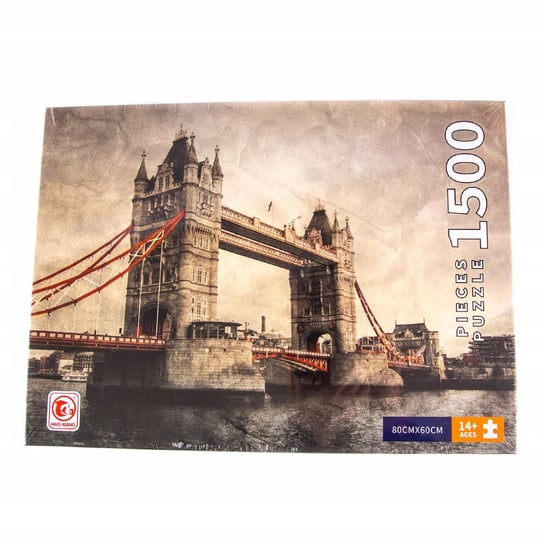 Castorland, puzzle, Historia London Bridge, 1500 el. Castorland