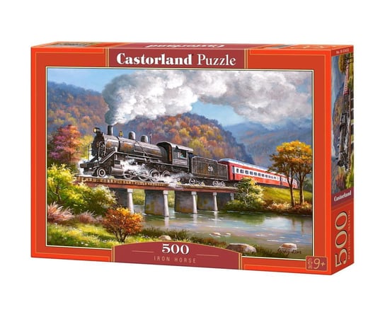 Castorland, puzzle, Iron Horse, 500 el. Castorland