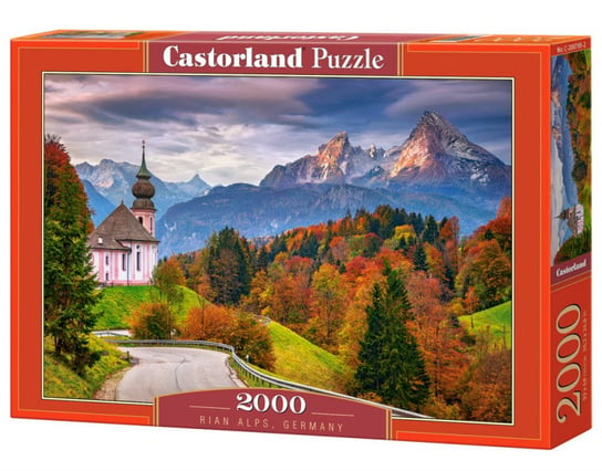 Castorland, puzzle, Jesień w Alpach Bawarskich, Niemcy, 2000 el. Castorland