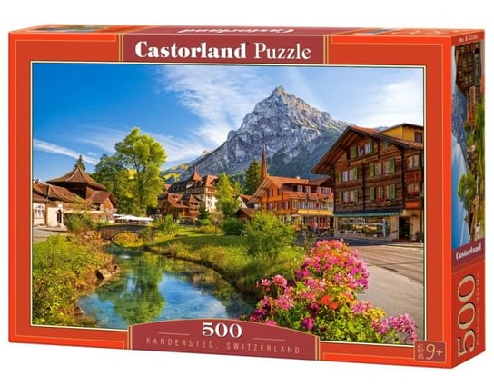 Castorland, puzzle, Kandersteg, Switzerland, 500 el. Castorland