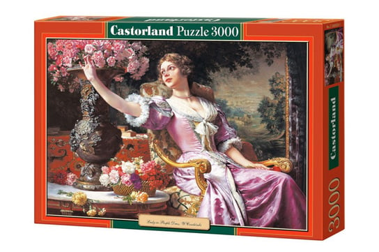 Castorland, puzzle, Kobieta W Fioletowej Sukni, W. Czachórski, 3000 el. Castorland