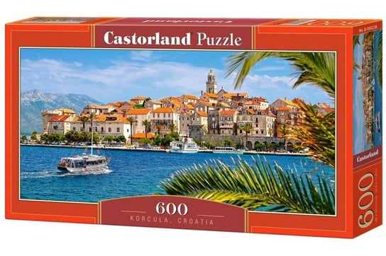 Castorland, puzzle, Korcula Chorwacja, 600 el. Castorland