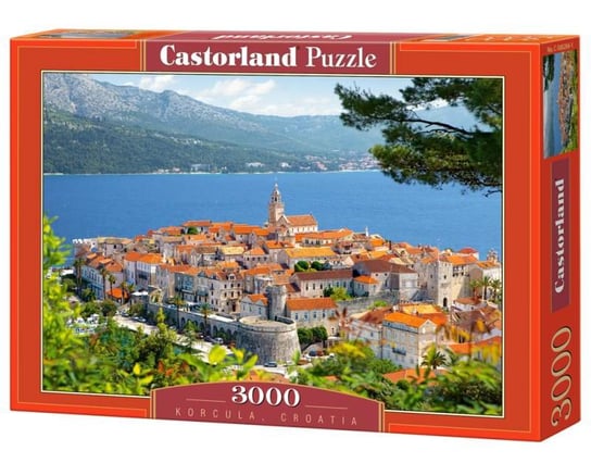 Castorland, puzzle, Korcula Croatia, 3000 el. Castorland