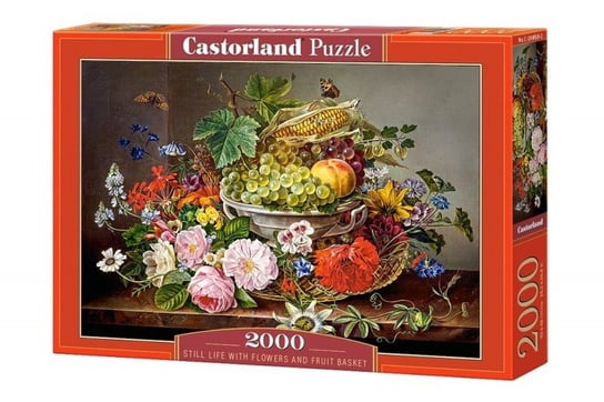 Castorland, puzzle, Koszyk owoców i kwiatów, 2000 el. Castorland