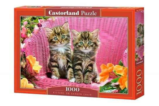Castorland, puzzle, Kotki na krześle, 1000 el. Castorland