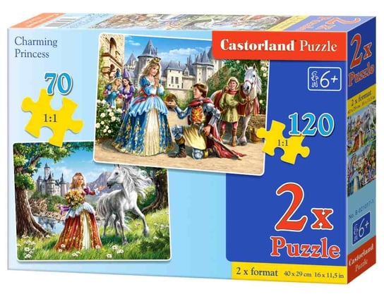 Castorland, puzzle, Księżniczki, 70/120 el. Castorland