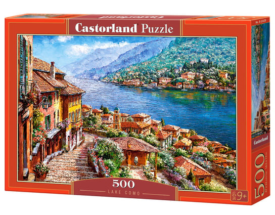 Castorland, puzzle, Lake Como, 500 el. Castorland