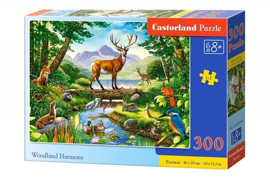 Castorland, puzzle, Leśna harmonia, 300 el. Castorland