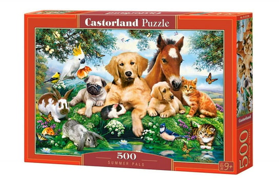 Castorland, puzzle, Letni kumple, 500 el. Castorland