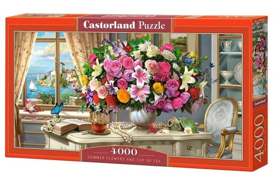 Castorland, puzzle, Letnie Kwiaty, 4000 el. Castorland