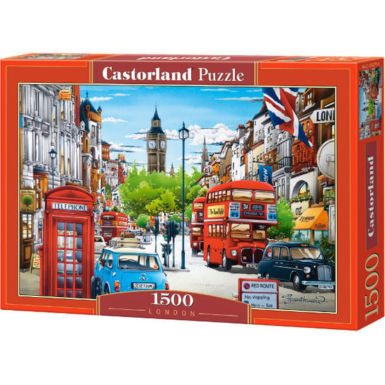 Castorland, puzzle, Londyn, 1500 el. Castorland