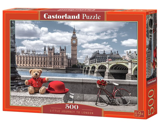 Castorland, puzzle, mała podróż do Londynu, 500 el. Castorland