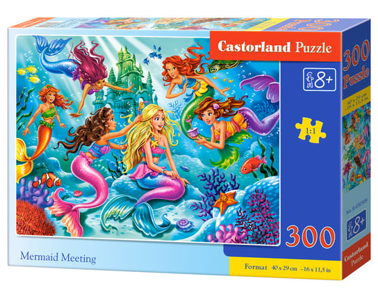 Castorland, puzzle, Mała Syrenka, 300 el. Castorland