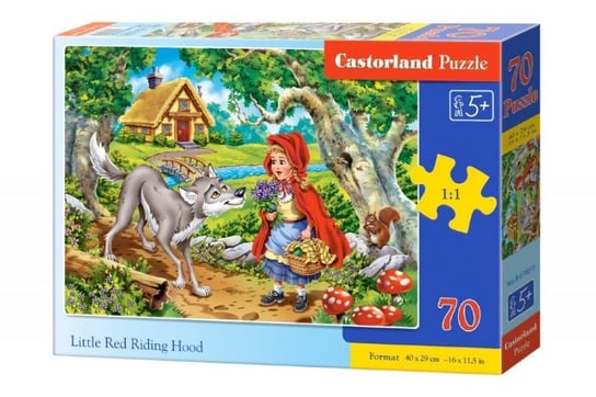 Castorland, puzzle, Mały Czerwony Kapturek, 70 el. Castorland
