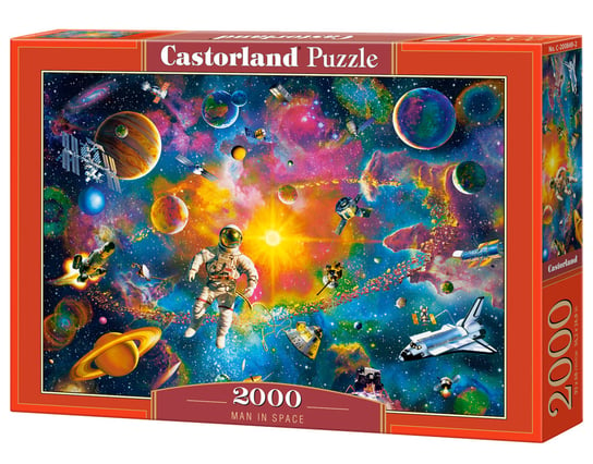 Castorland, puzzle, Man in Space, 2000 el. Castorland